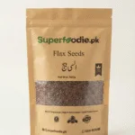 Bag of flax seeds packaging