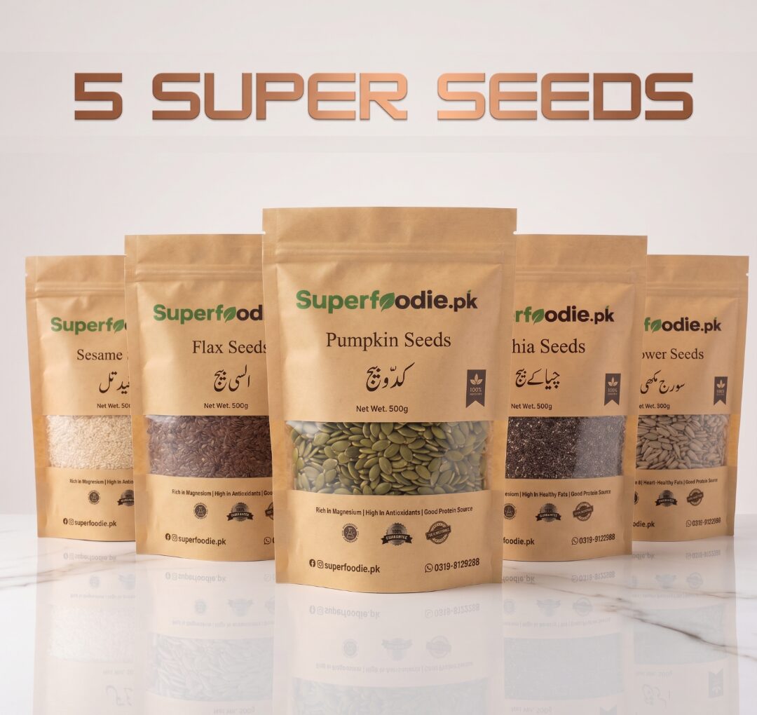 5-in-1 super seeds 5-in-1 Organic Seeds Combo - Image 1
