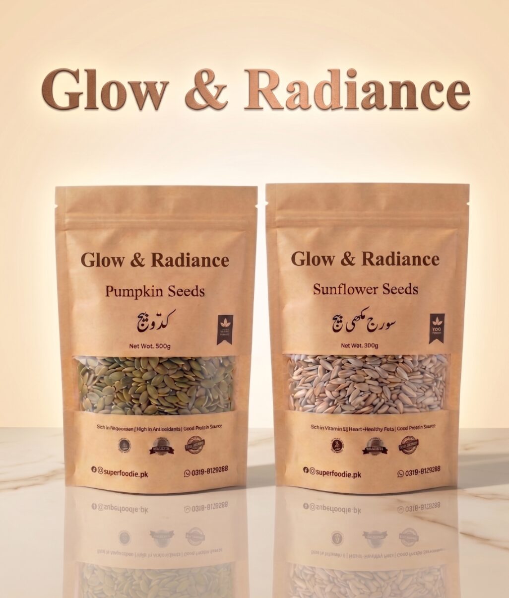 glow & radiance Pumpkin & Sunflower Seeds Combo - Image 1
