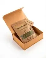 pumpkin seeds pouch in a box